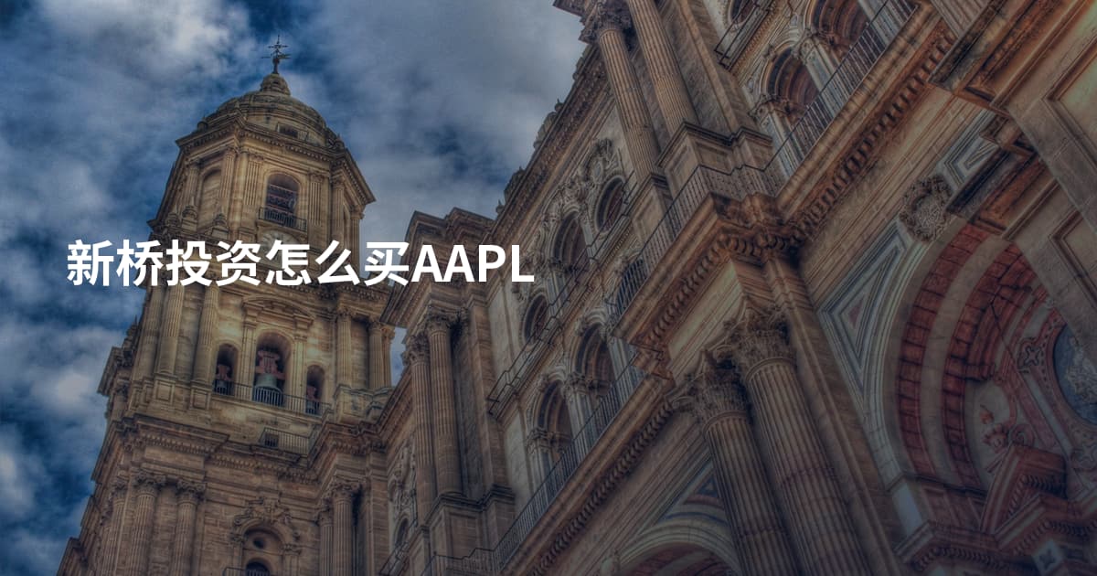 新桥投资怎么买AAPL