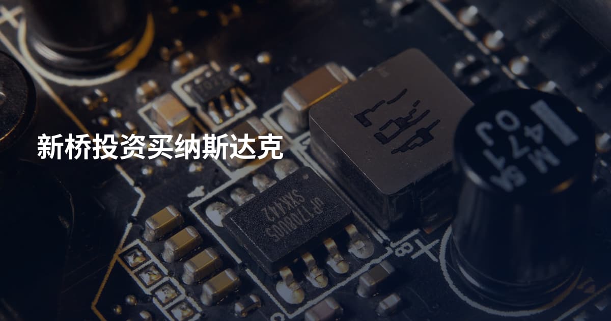 新桥投资买纳斯达克
