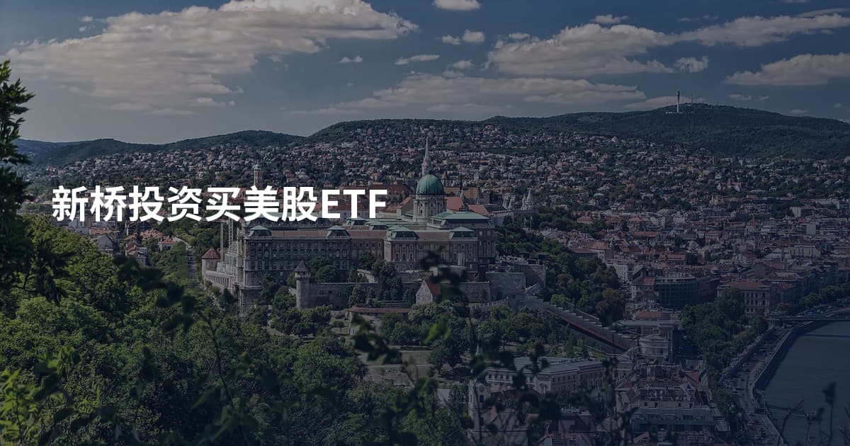 新桥投资买美股ETF