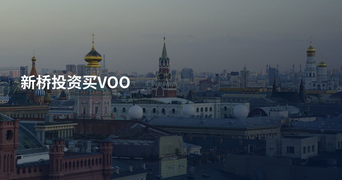新桥投资买VOO