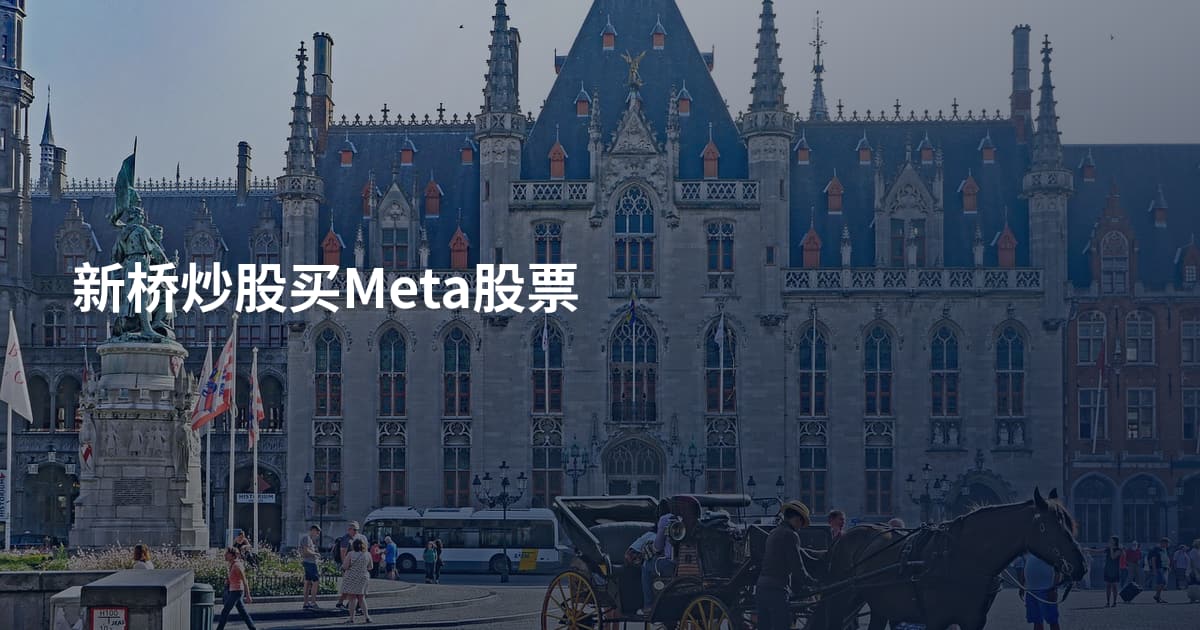 新桥炒股买Meta股票