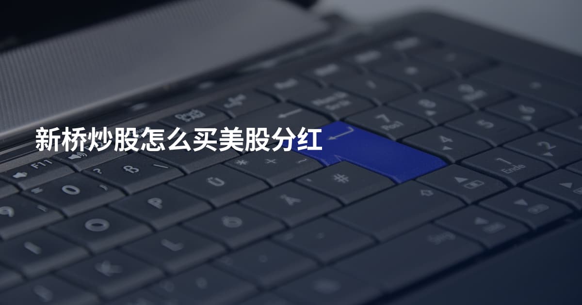 新桥炒股怎么买美股分红