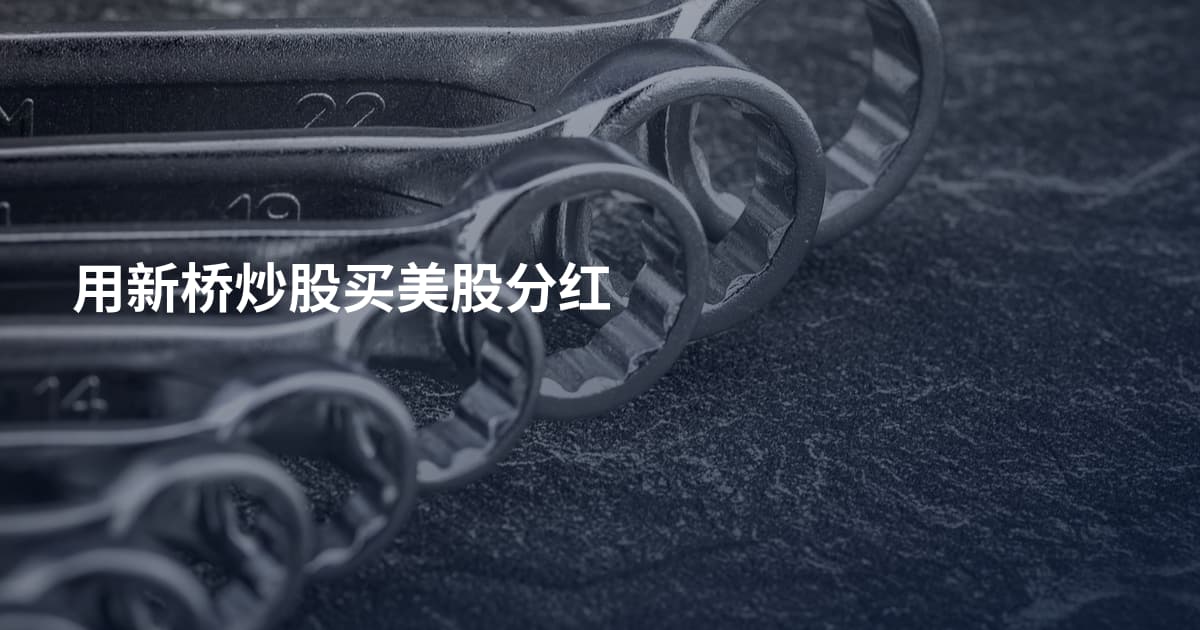 用新桥炒股买美股分红