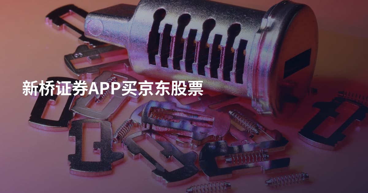 新桥证券APP买京东股票