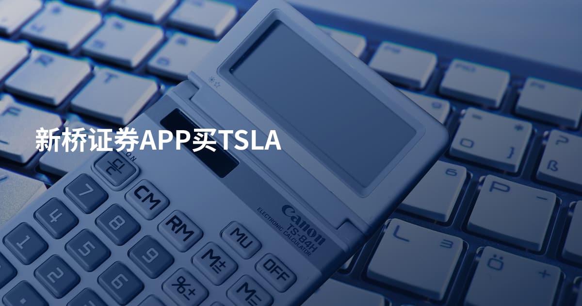 新桥证券APP买TSLA