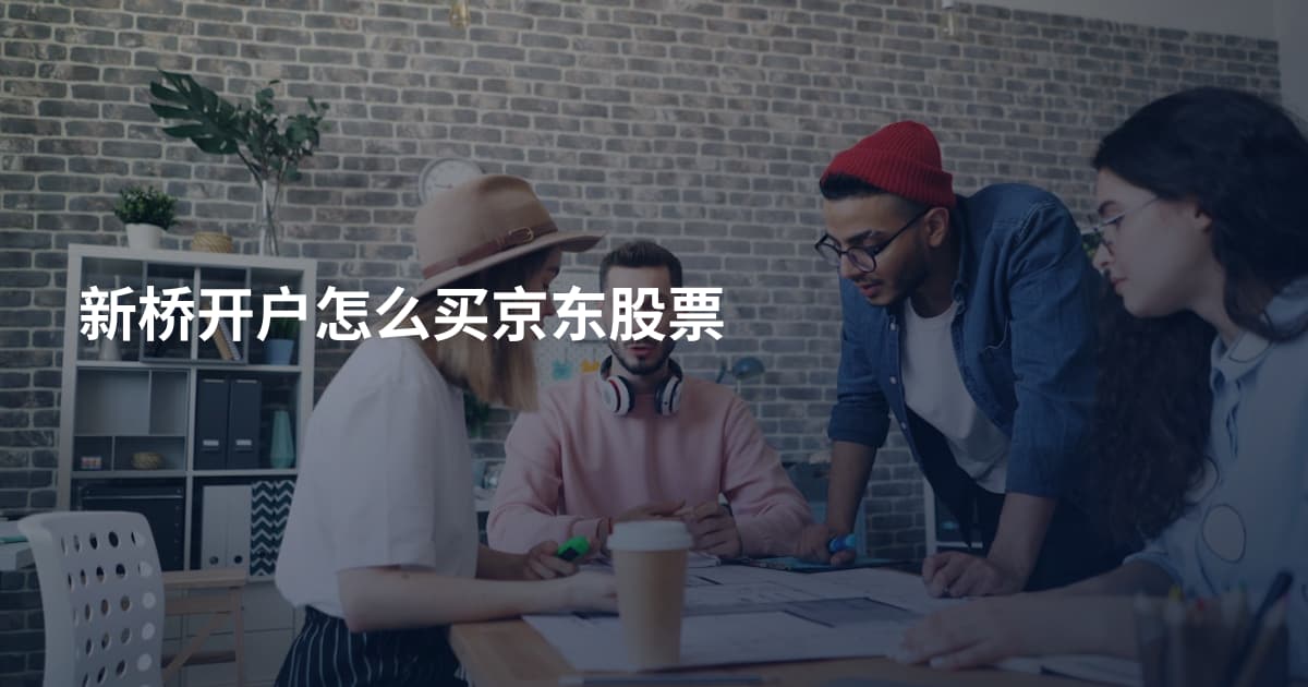 新桥开户怎么买京东股票