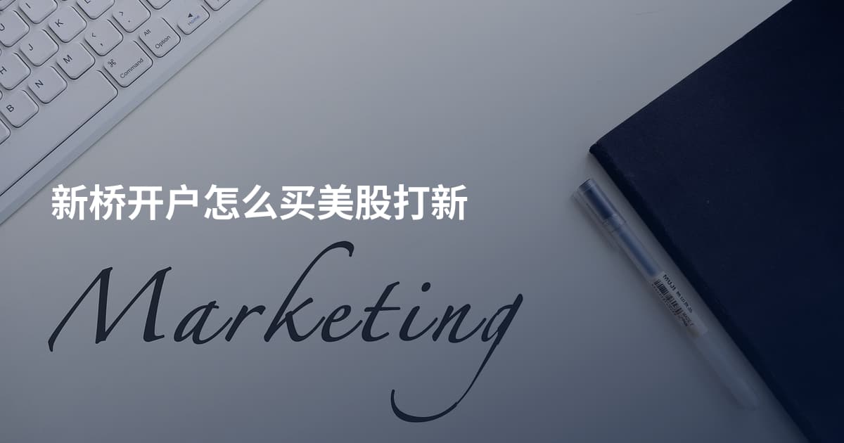 新桥开户怎么买美股打新