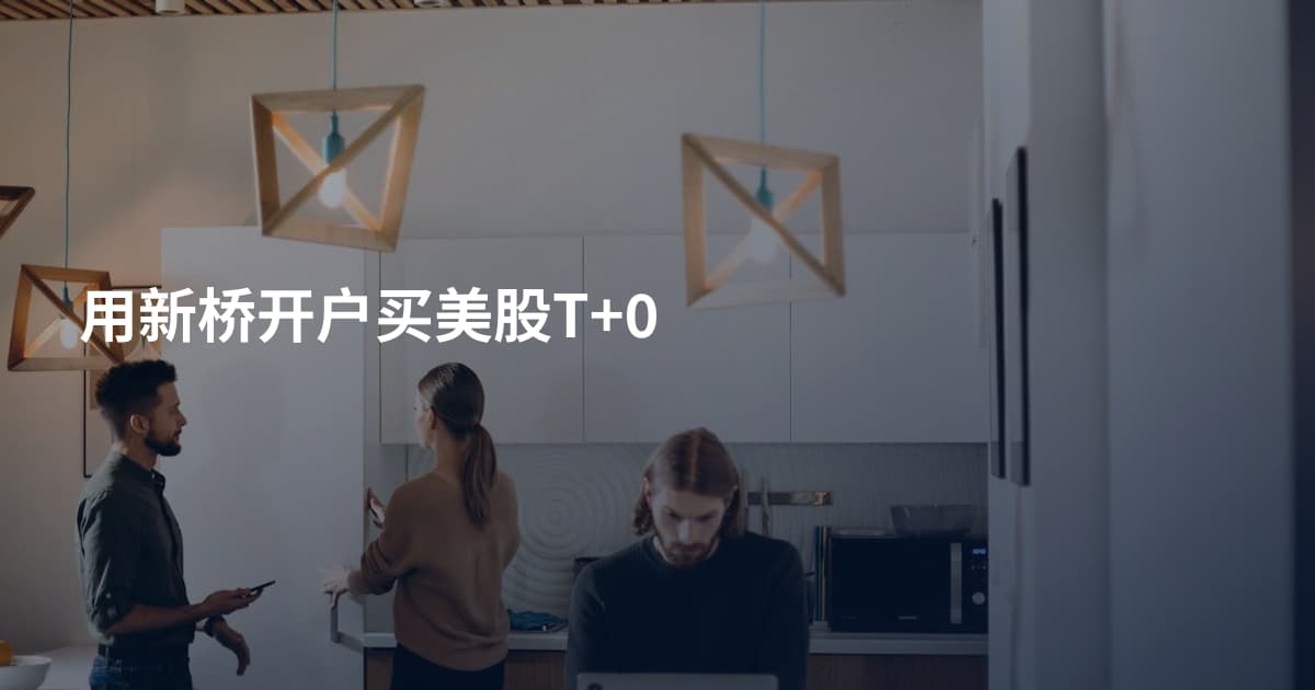 用新桥开户买美股T+0