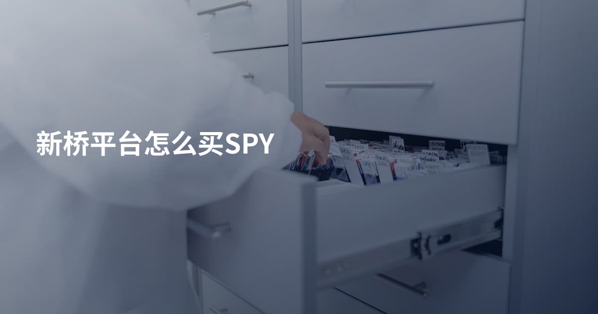 新桥平台怎么买SPY