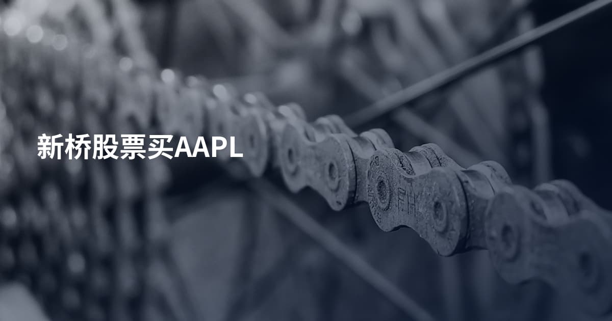 新桥股票买AAPL