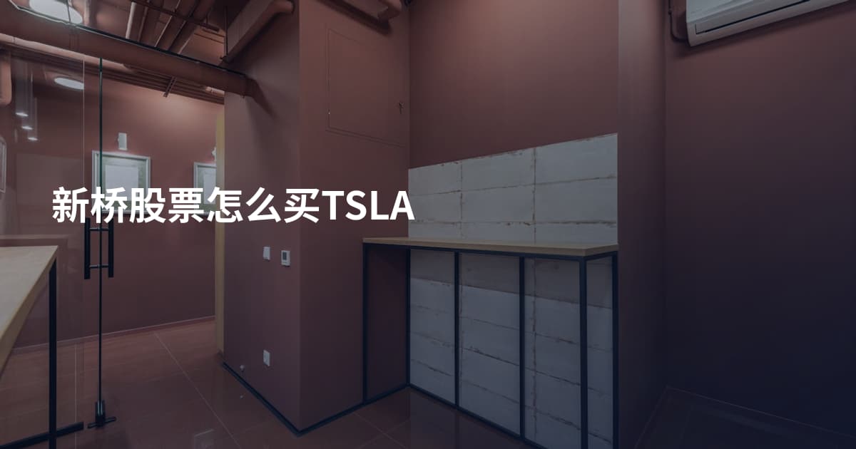 新桥股票怎么买TSLA