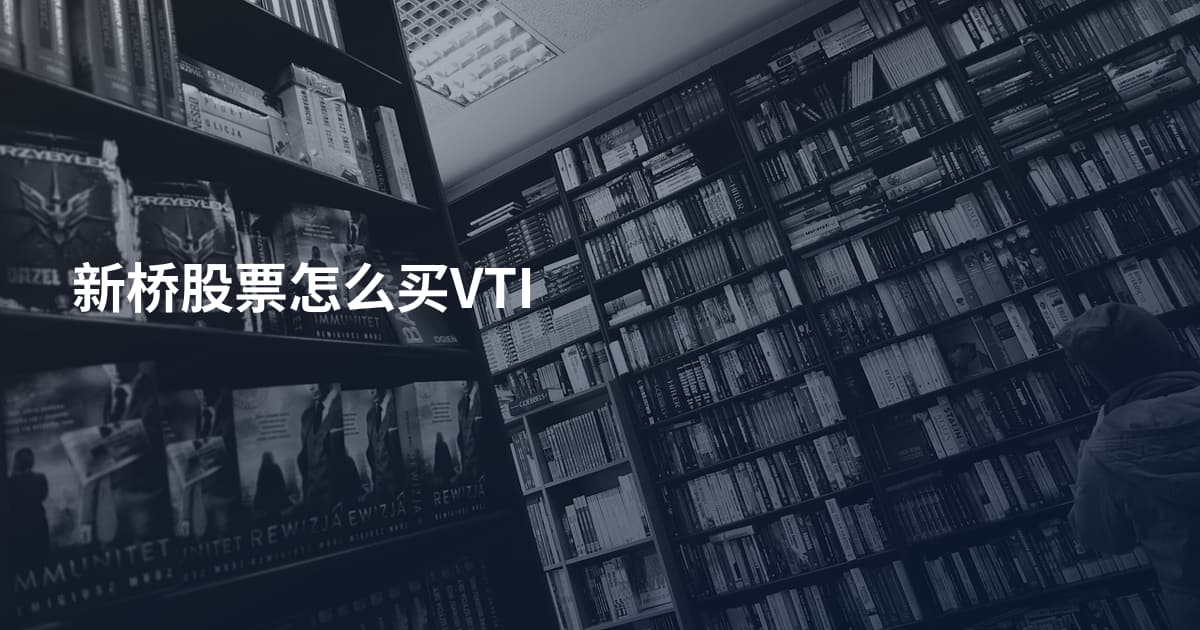 新桥股票怎么买VTI