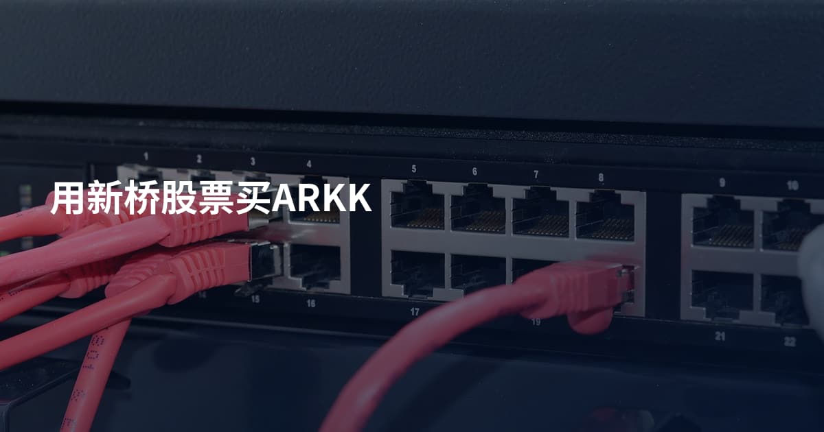 用新桥股票买ARKK