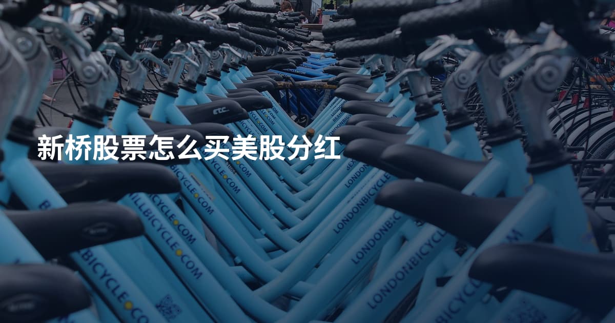 新桥股票怎么买美股分红