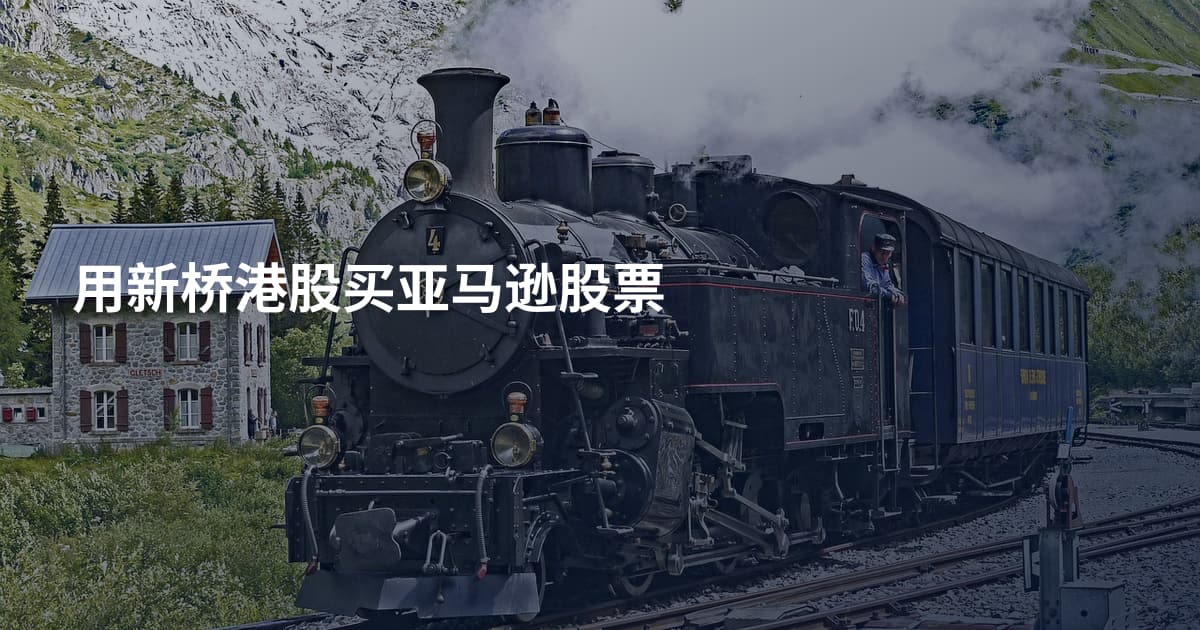 用新桥港股买亚马逊股票