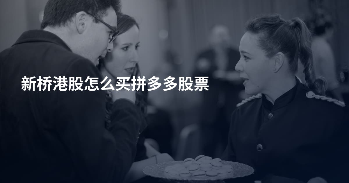 新桥港股怎么买拼多多股票