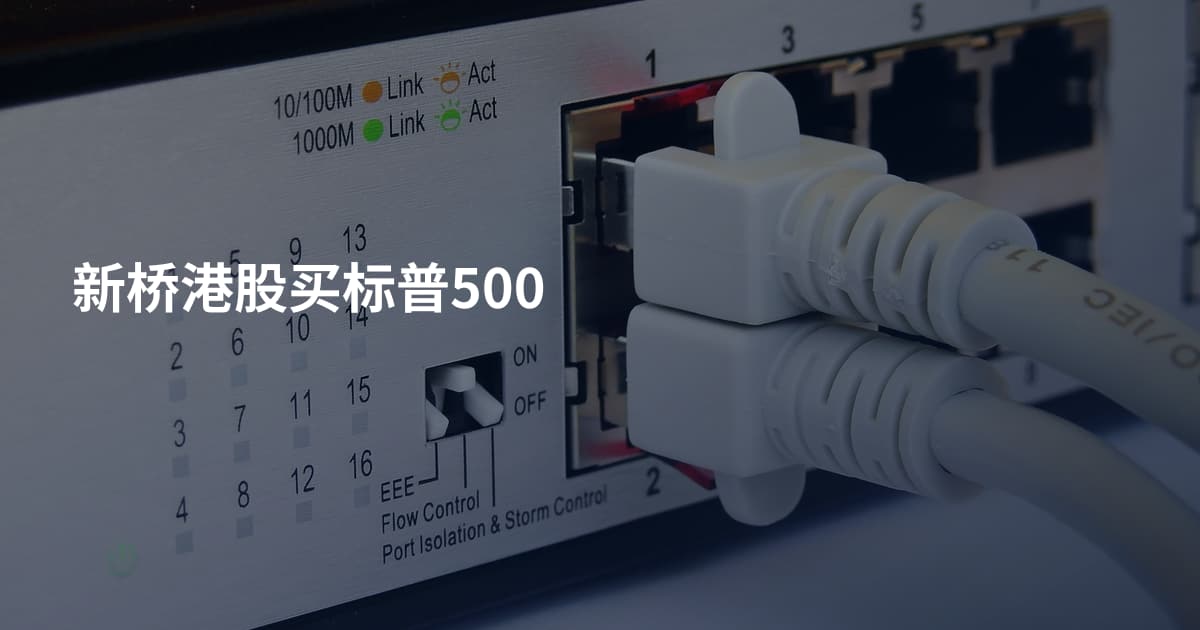 新桥港股买标普500