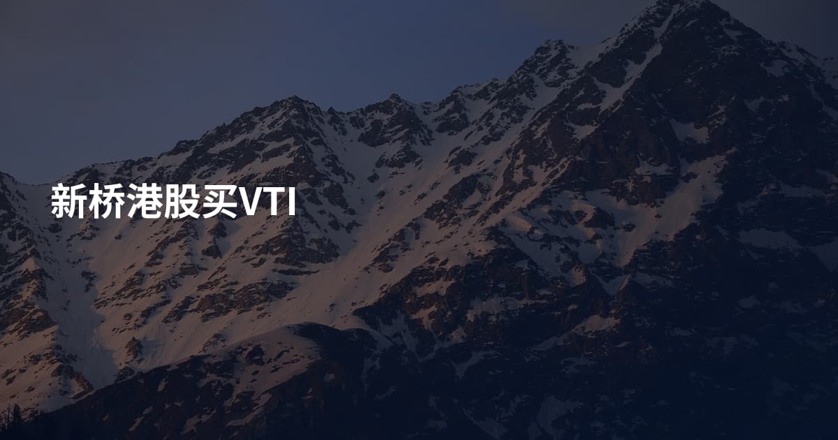 新桥港股买VTI