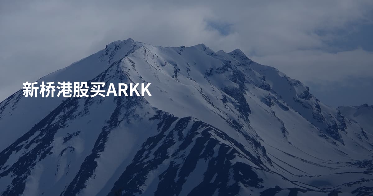 新桥港股买ARKK