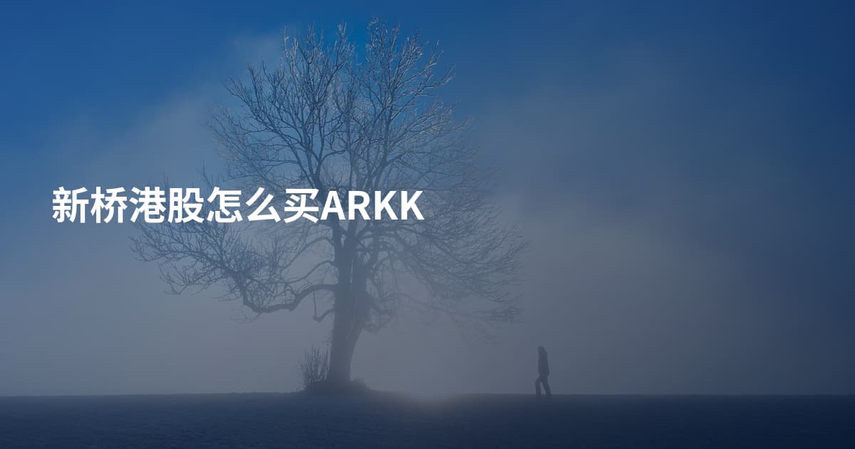 新桥港股怎么买ARKK
