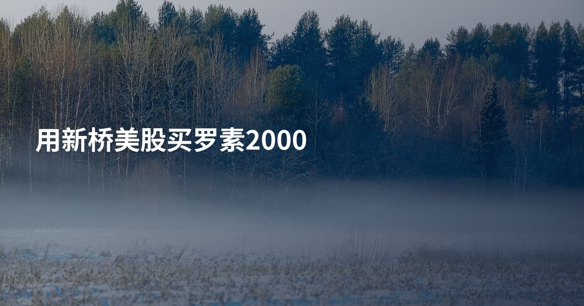 用新桥美股买罗素2000