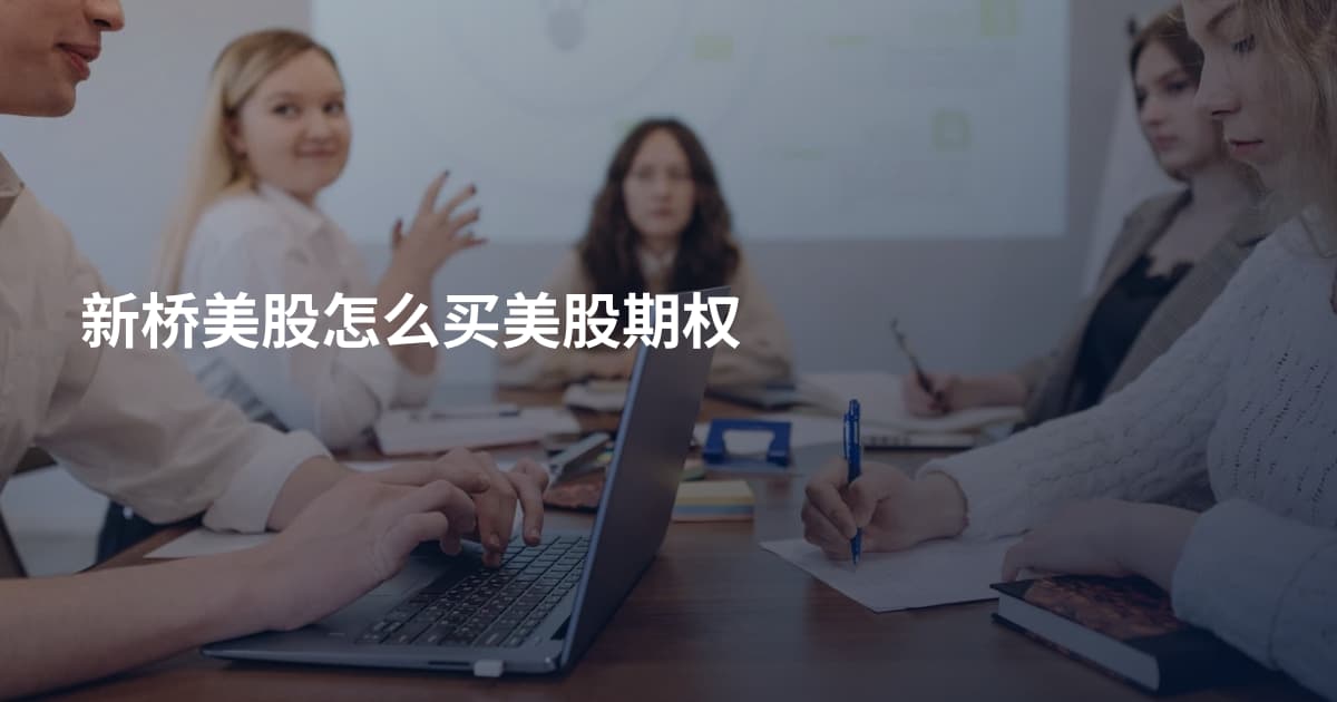 新桥美股怎么买美股期权