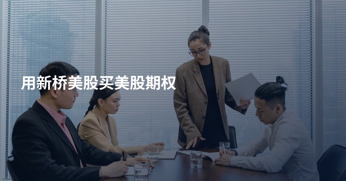 用新桥美股买美股期权