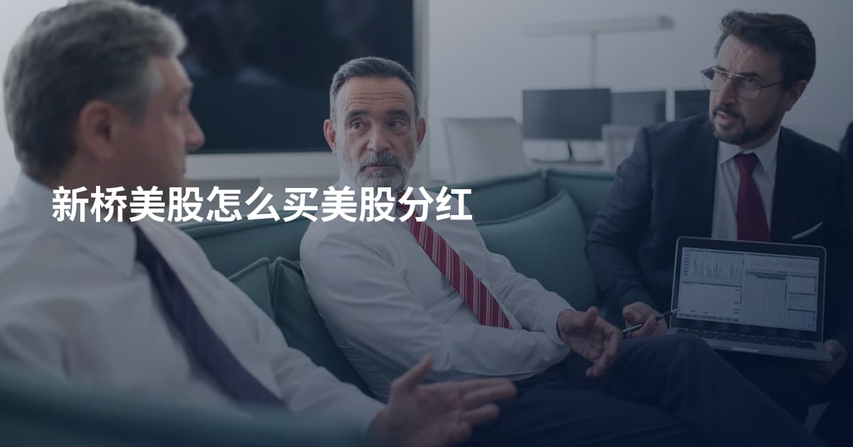 新桥美股怎么买美股分红