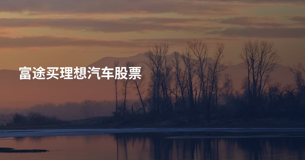 富途买理想汽车股票