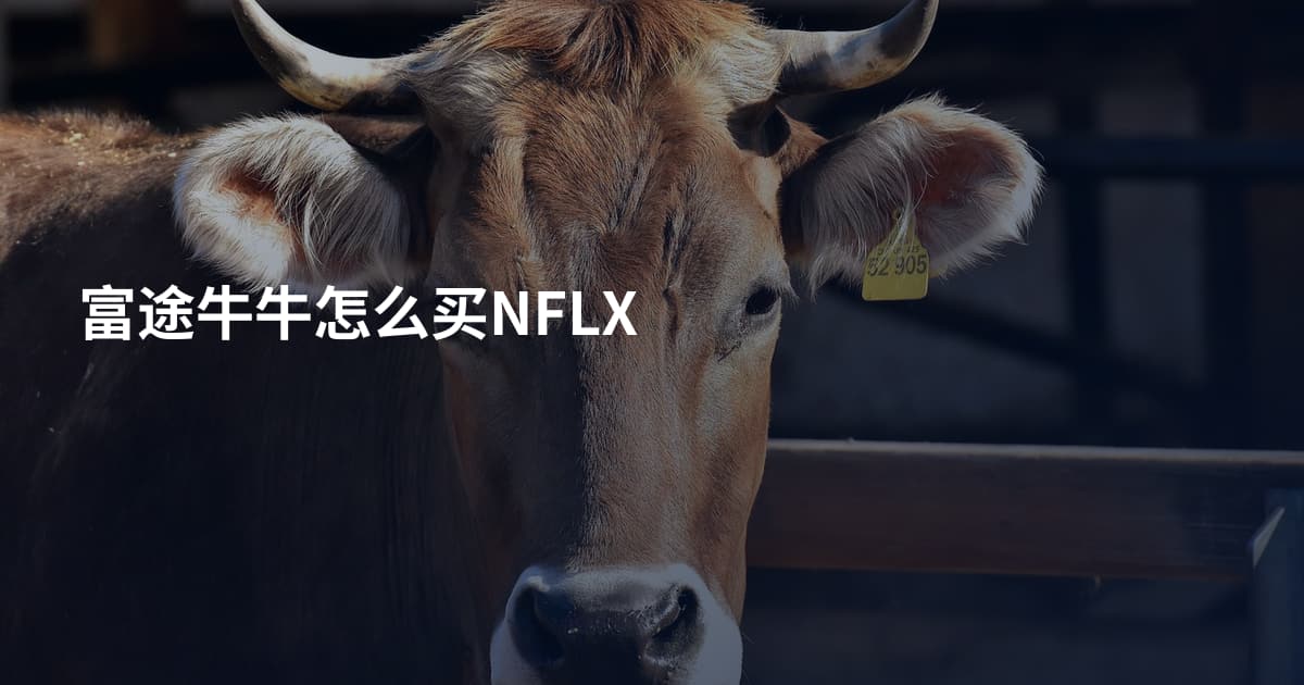 富途牛牛怎么买NFLX