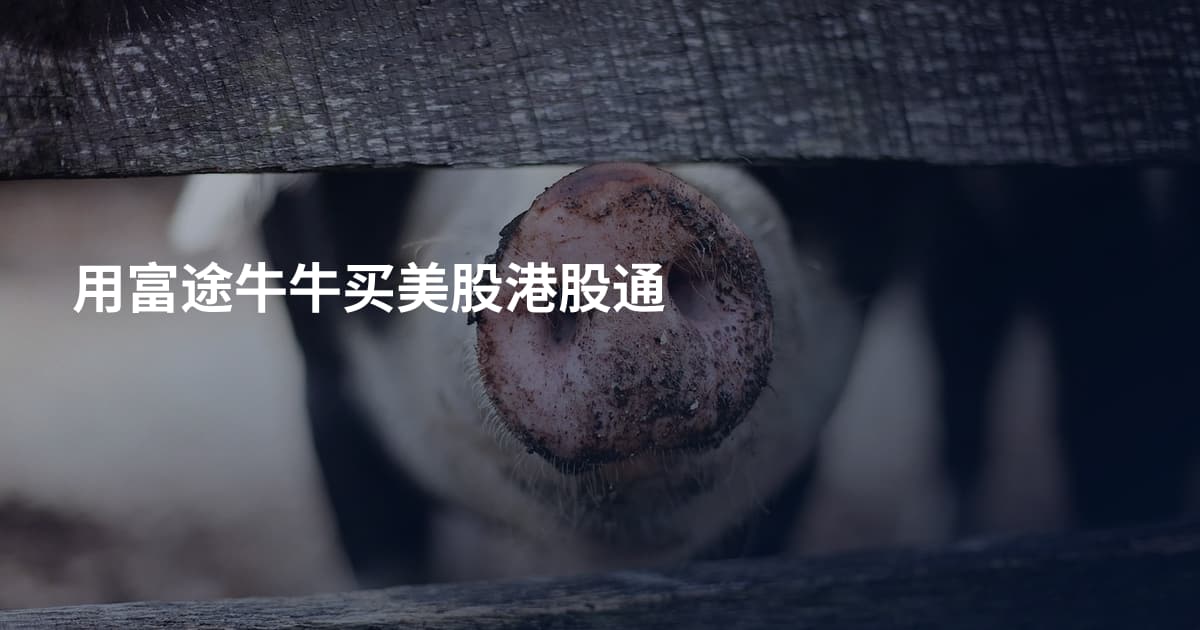 用富途牛牛买美股港股通