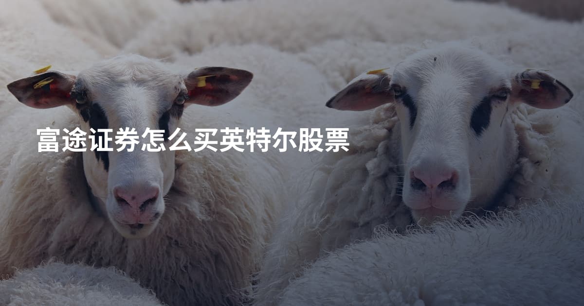 富途证券怎么买英特尔股票
