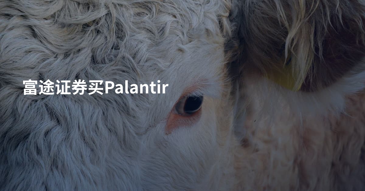 富途证券买Palantir