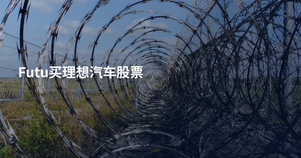 Futu买理想汽车股票