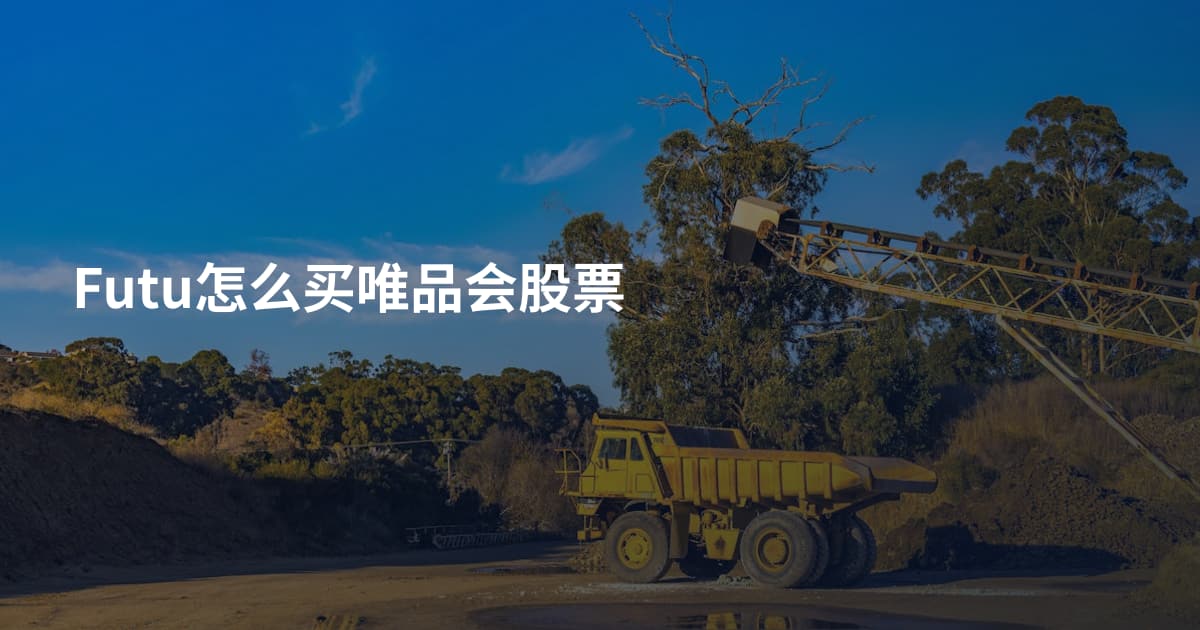 Futu怎么买唯品会股票