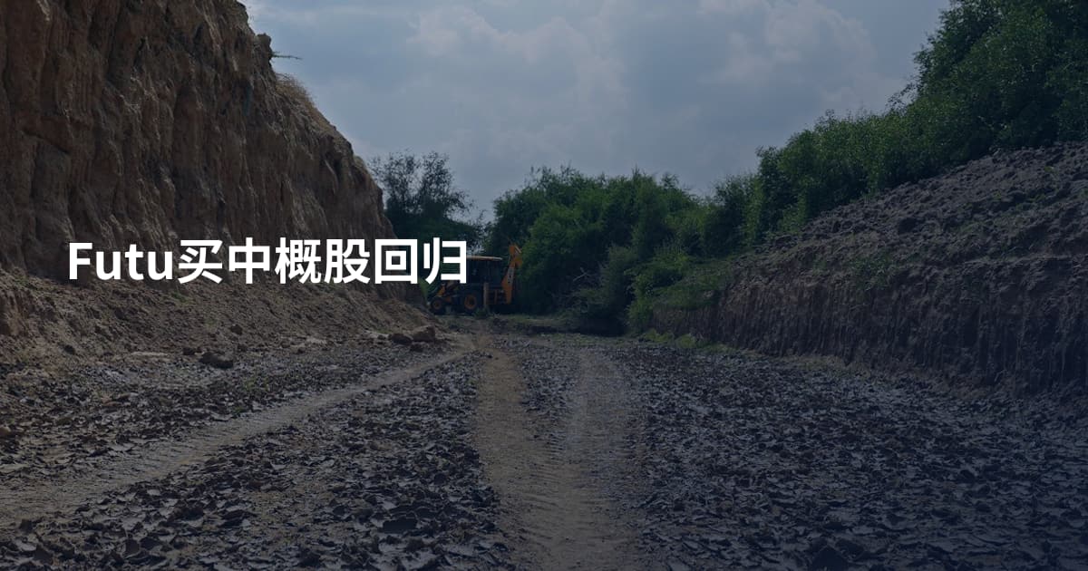 Futu买中概股回归