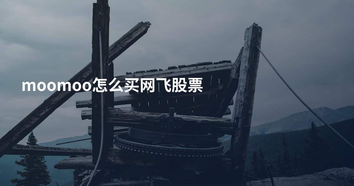 moomoo怎么买网飞股票