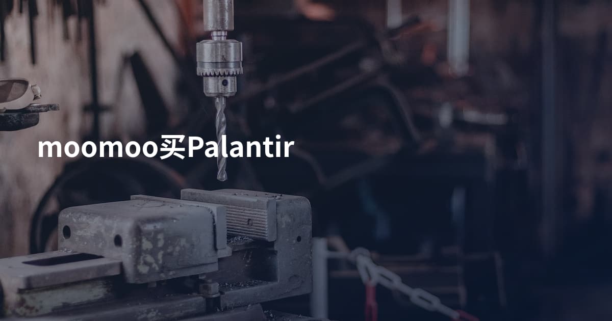 moomoo买Palantir