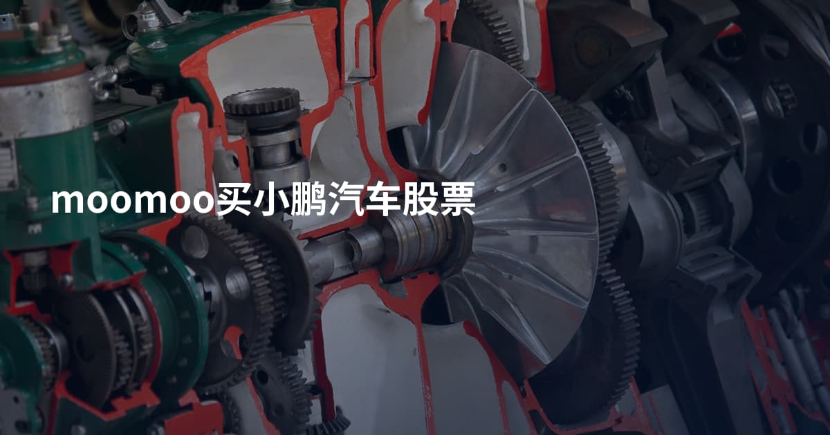 moomoo买小鹏汽车股票