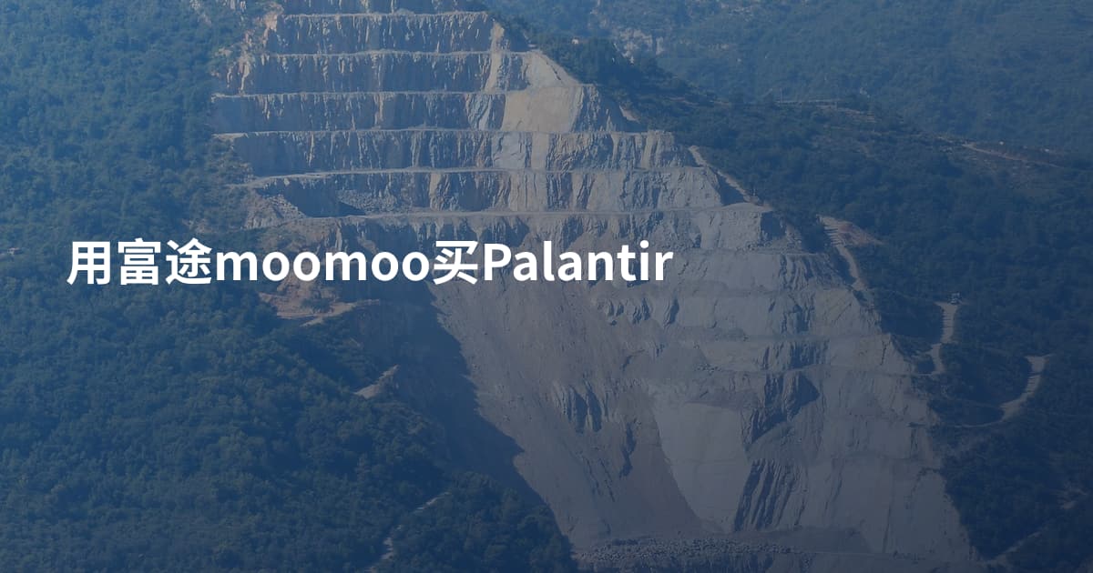 用富途moomoo买Palantir