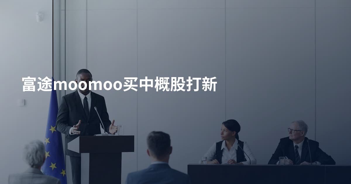 富途moomoo买中概股打新