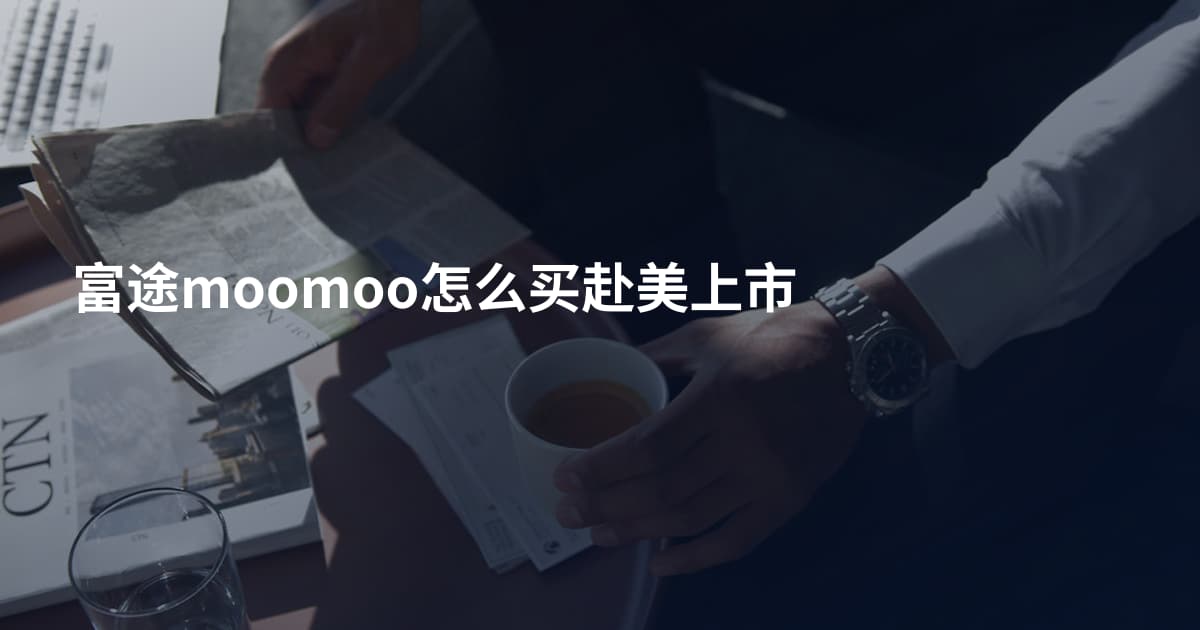富途moomoo怎么买赴美上市