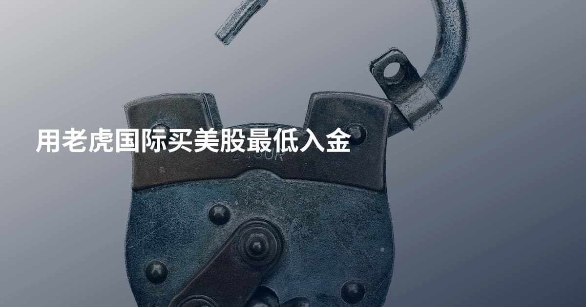 用老虎国际买美股最低入金