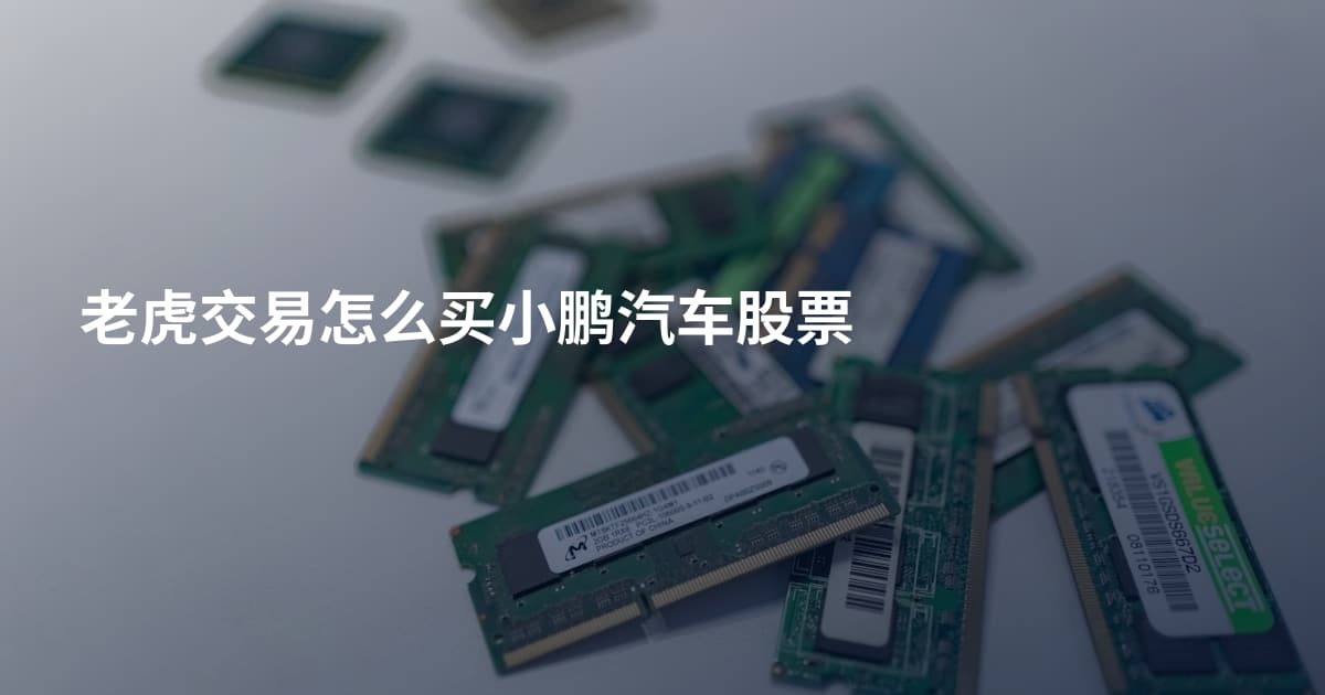 老虎交易怎么买小鹏汽车股票