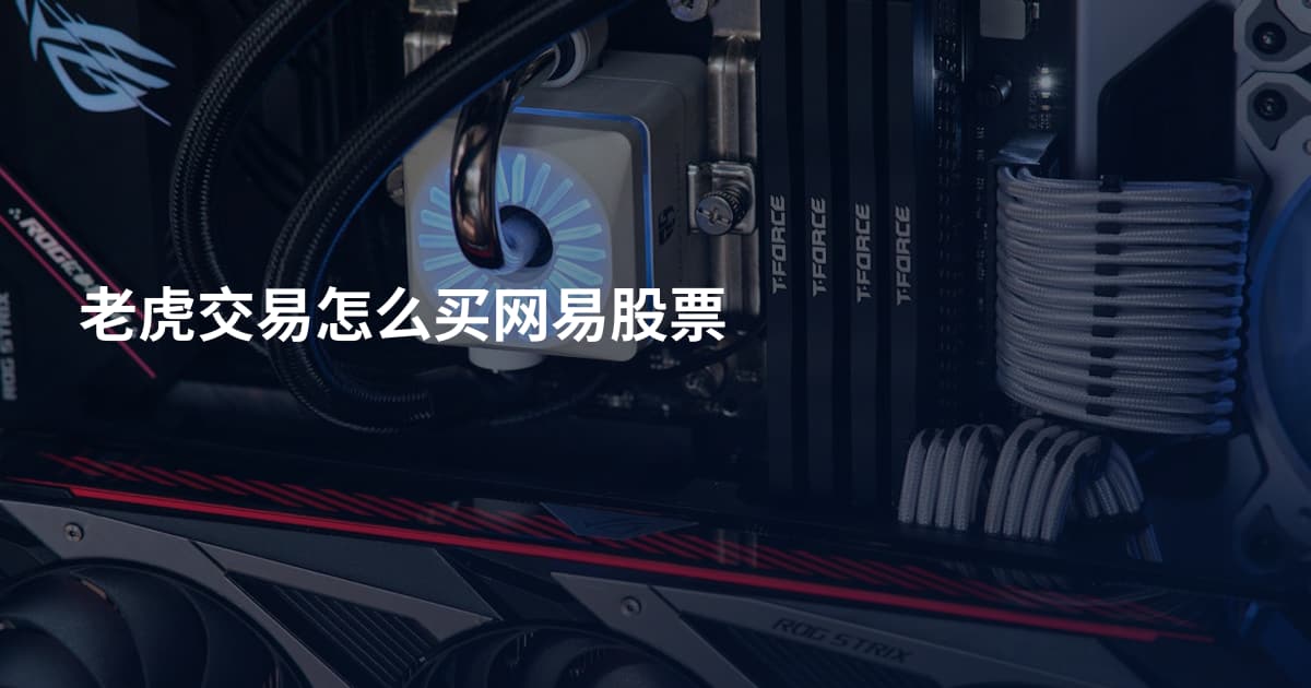老虎交易怎么买网易股票