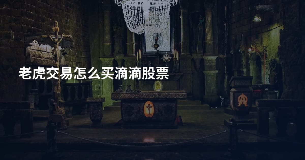 老虎交易怎么买滴滴股票