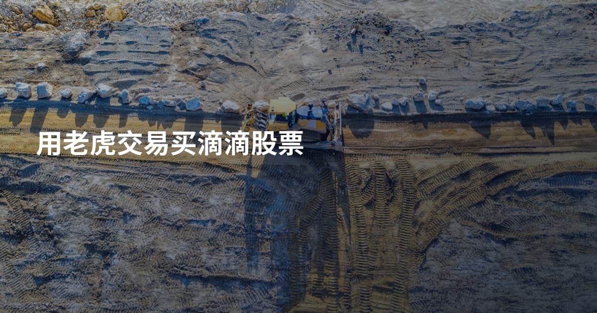 用老虎交易买滴滴股票