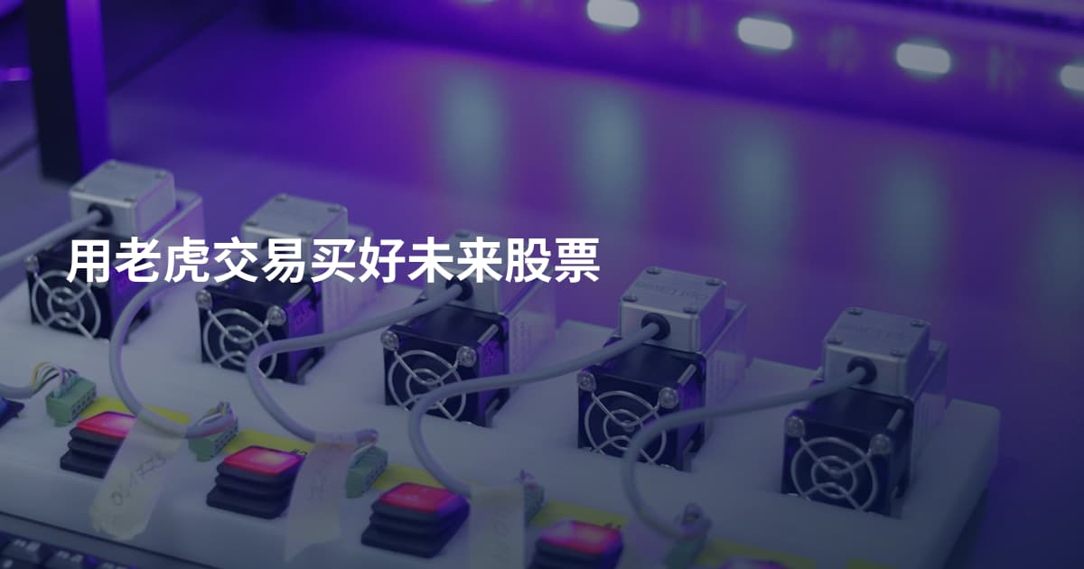 用老虎交易买好未来股票