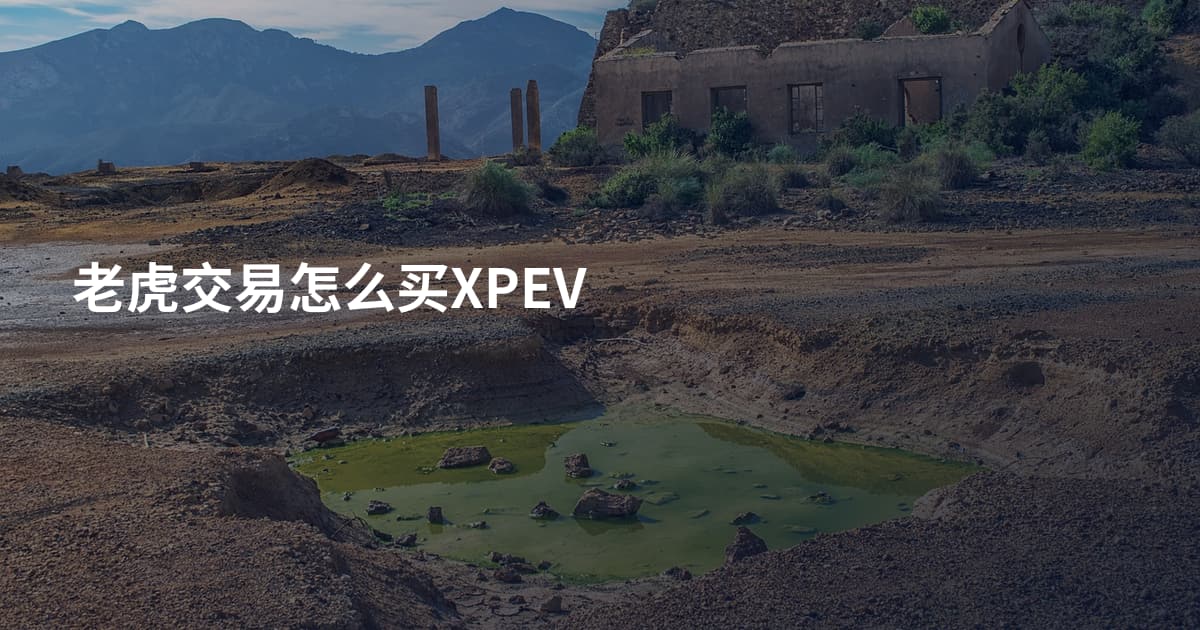 老虎交易怎么买XPEV