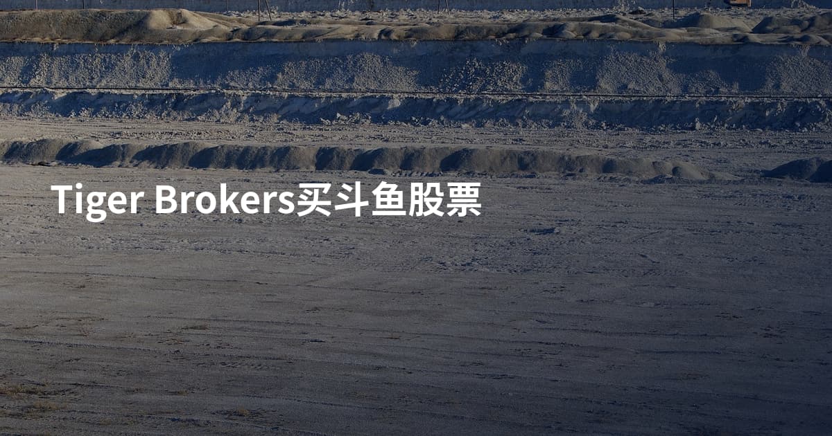Tiger Brokers买斗鱼股票